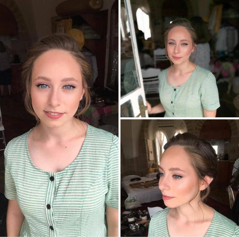 חוות דעת של Hadas על Avital and Avital hair and makeup design
