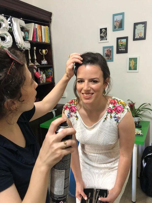 חוות דעת של Talia על הילה לובר איפור ושיער