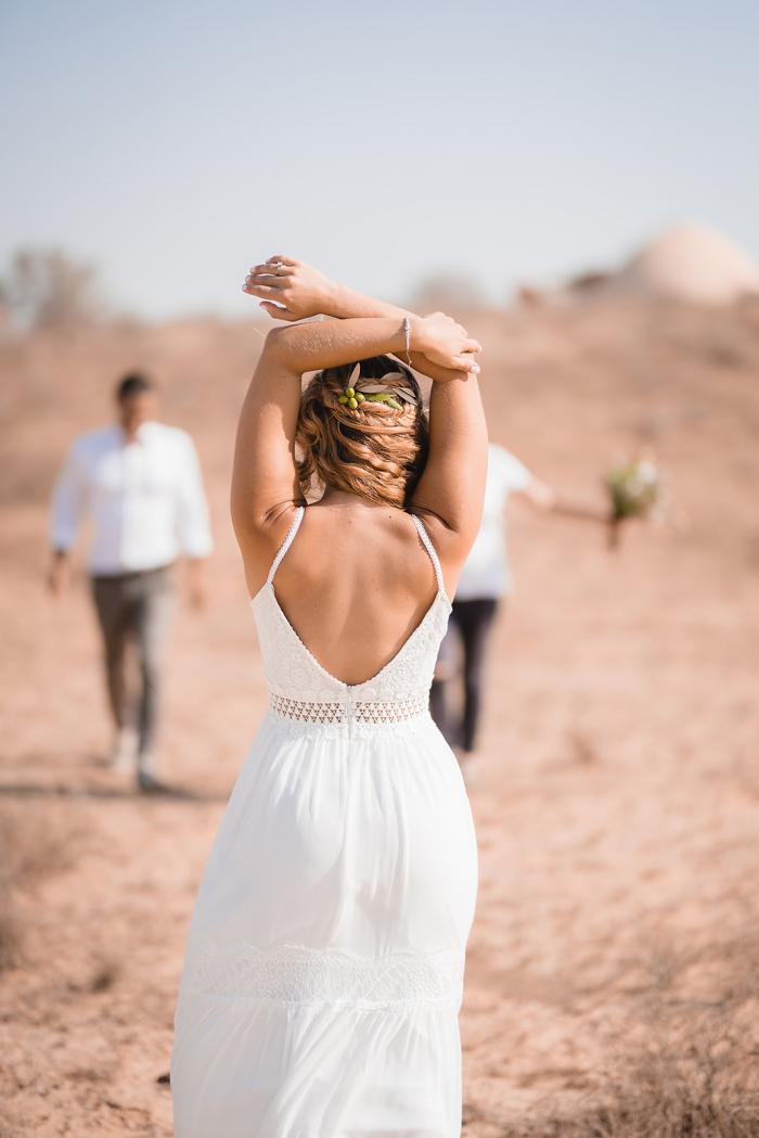 הפקה וניהול אירועים - החתונה הטבעונית (במדבר) של מאיה וגיא